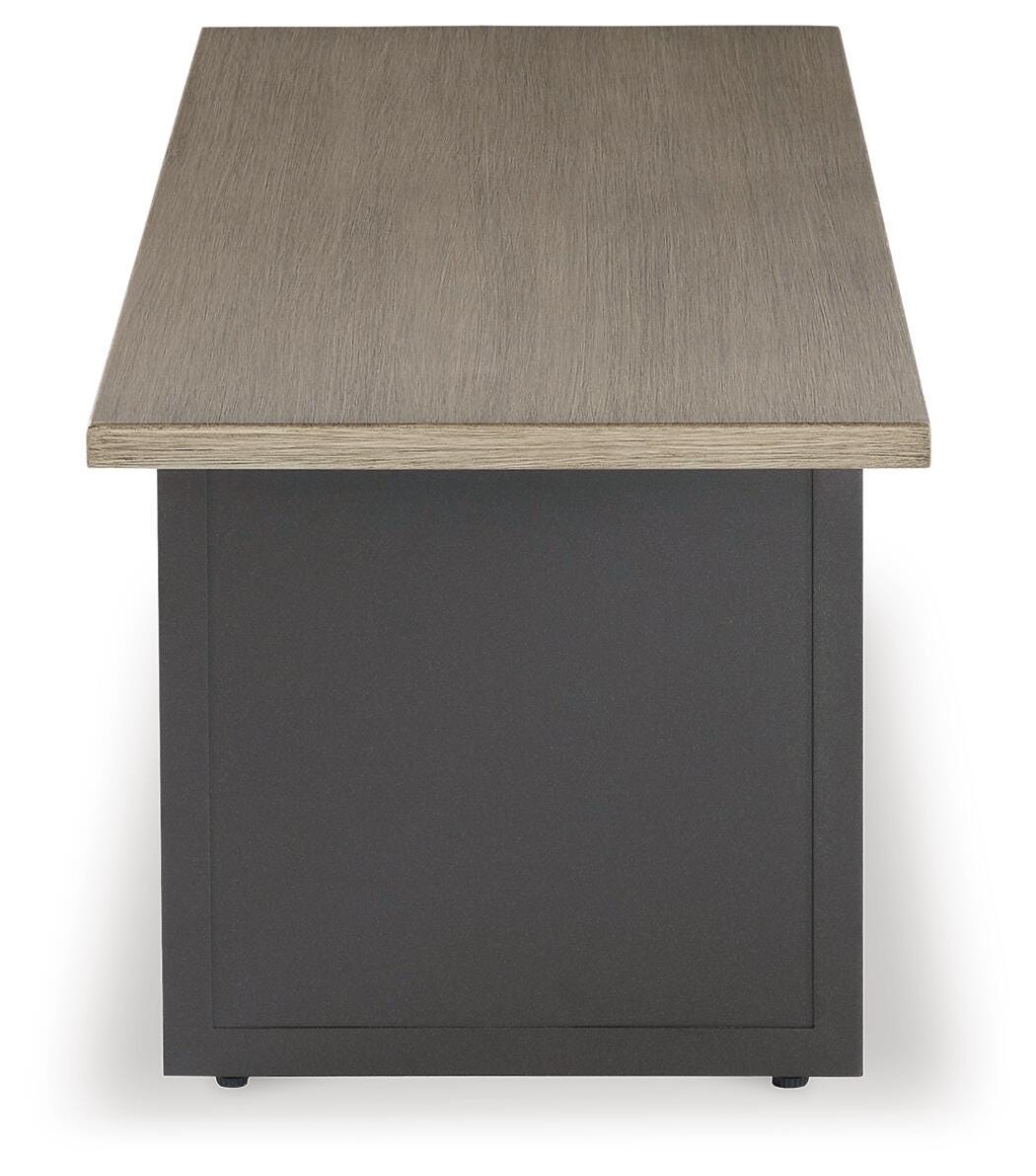 Ashley Bree Zee Brown 7-Piece Outdoor Modular Seating
