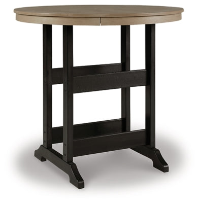 Ashley Fairen Trail Black Driftwood Bar Table