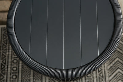 Ashley Mandarin Cape Gray Outdoor Table and Chairs (Set of 3)