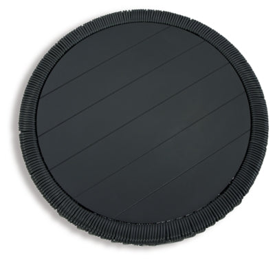 Ashley Mandarin Cape Gray Outdoor Table and Chairs (Set of 3)