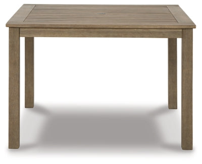 Ashley Aria Plains Brown Outdoor Dining Table