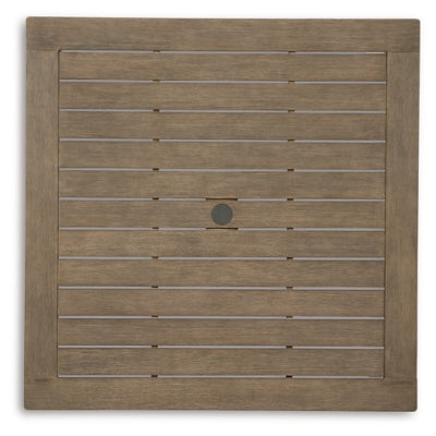 Ashley Aria Plains Brown Outdoor Dining Table