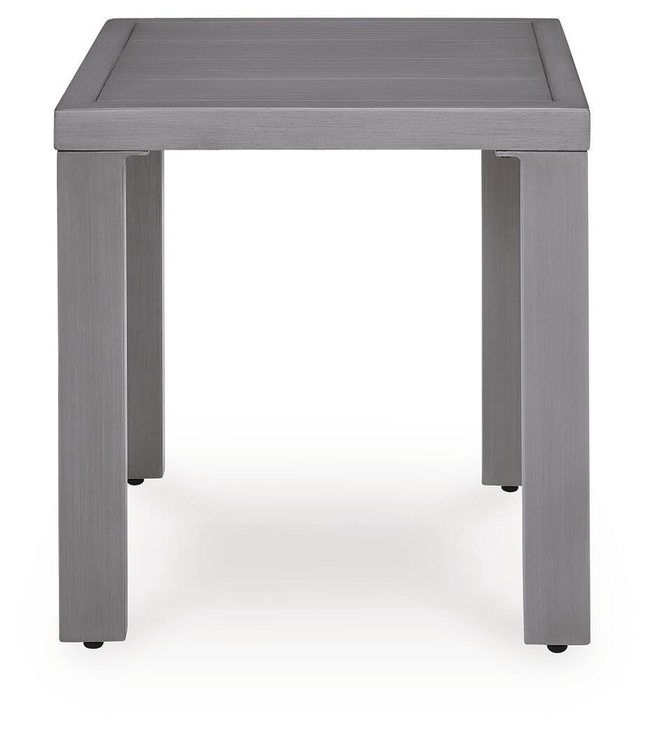 Ashley Dillon Beach Gray Outdoor End Table