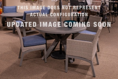 Ashley Dillon Beach Gray Outdoor End Table