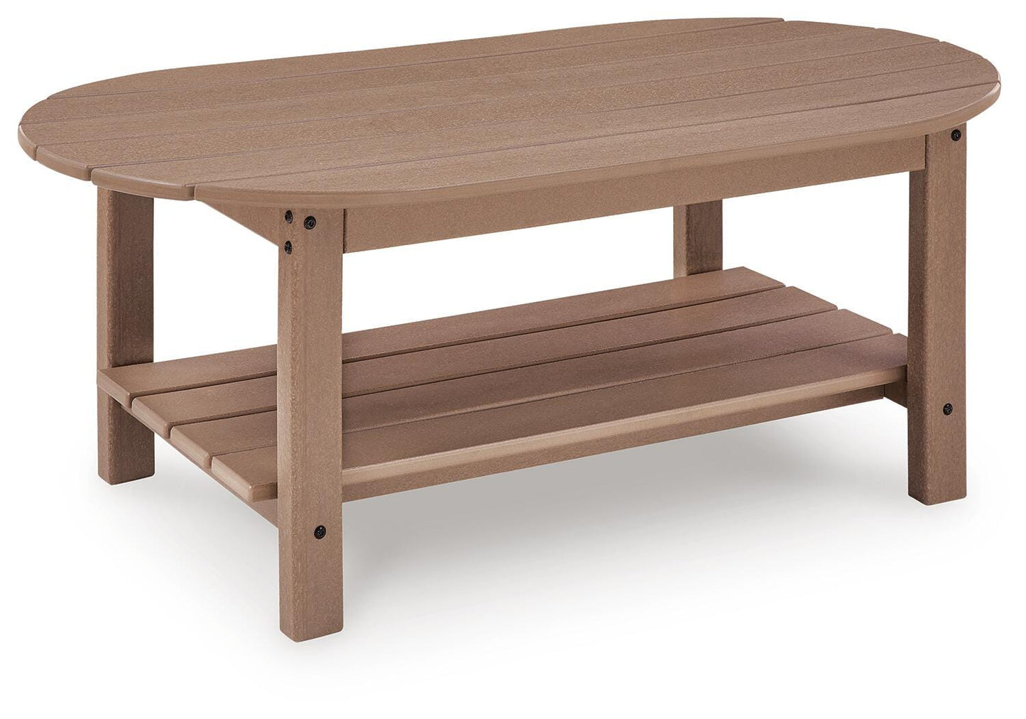 Ashley Cliffs Beach Driftwood Outdoor Coffee Table