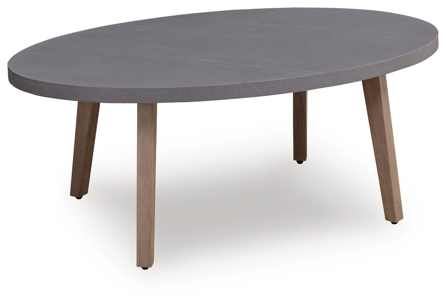 Ashley Francis Beach Natural Gray Outdoor Coffee Table