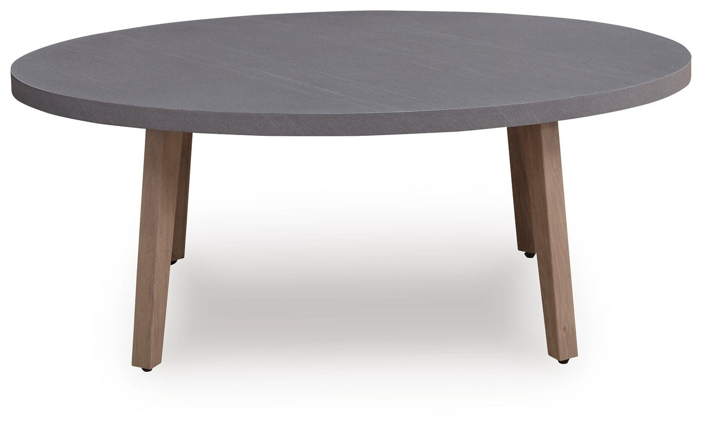 Ashley Francis Beach Natural Gray Outdoor Coffee Table