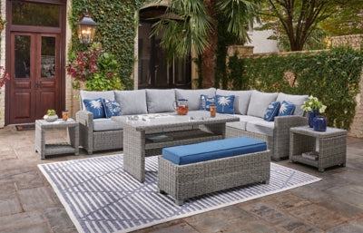 Ashley Naples Beach Light Gray Outdoor Multi-use Table