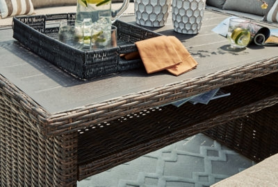 Ashley Brook Ranch Brown Outdoor Multi-use Table