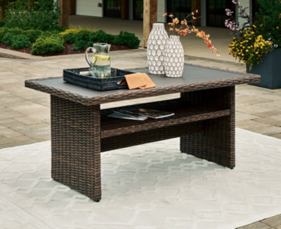 Ashley Brook Ranch Brown Outdoor Multi-use Table