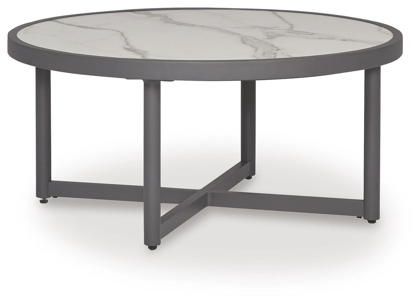 Ashley North Island Gray Outdoor Coffee Table