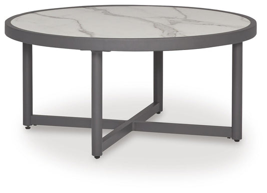 Ashley North Island Gray Outdoor Coffee Table