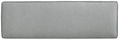 Ashley Elite Park Gray Outdoor Bench with Cushion