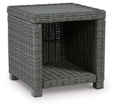 Ashley Elite Park Gray Outdoor End Table