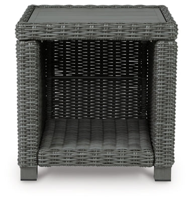 Ashley Elite Park Gray Outdoor End Table
