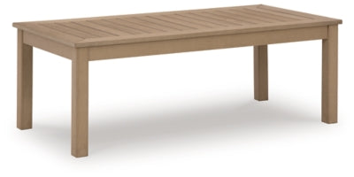 Ashley Hallow Creek Driftwood Outdoor Coffee Table