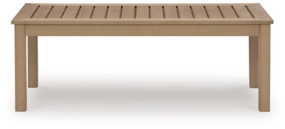 Ashley Hallow Creek Driftwood Outdoor Coffee Table
