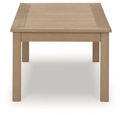Ashley Hallow Creek Driftwood Outdoor Coffee Table