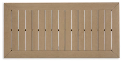 Ashley Hallow Creek Driftwood Outdoor Coffee Table