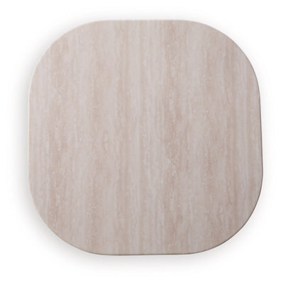 Ashley Angel Island Beige Brown Outdoor End Table