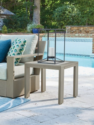 Ashley Kimpton Isle Brown Outdoor End Table
