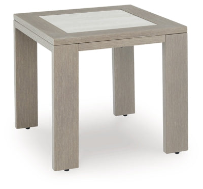Ashley Kimpton Isle Brown Outdoor End Table
