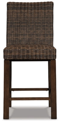 Ashley Paradise Trail Medium Brown Bar Stool (Set of 2)