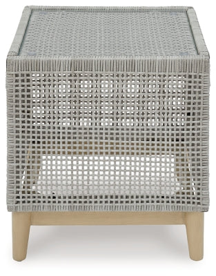 Ashley Seton Creek Gray Outdoor End Table