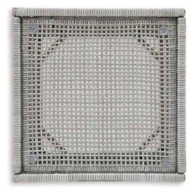 Ashley Seton Creek Gray Outdoor End Table