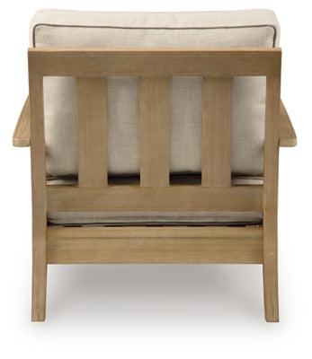 Ashley Clare View Beige Lounge Chair with Cushion