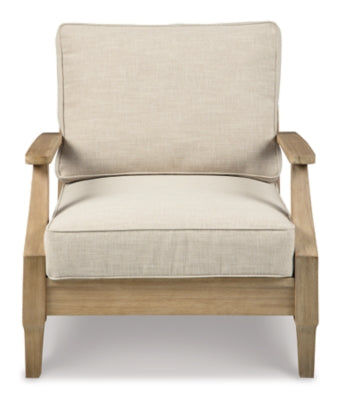 Ashley Clare View Beige Lounge Chair with Cushion