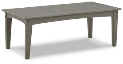 Ashley Visola Gray Outdoor Coffee Table