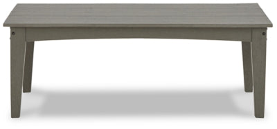 Ashley Visola Gray Outdoor Coffee Table