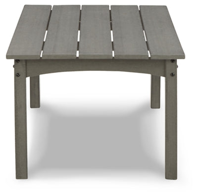 Ashley Visola Gray Outdoor Coffee Table