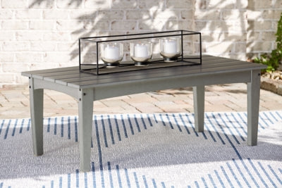 Ashley Visola Gray Outdoor Coffee Table