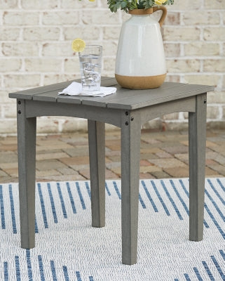 Ashley Visola Gray Outdoor End Table