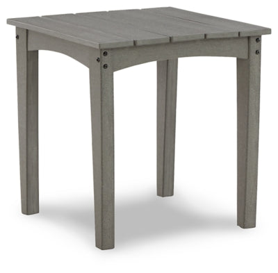 Ashley Visola Gray Outdoor End Table