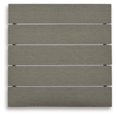 Ashley Visola Gray Outdoor End Table
