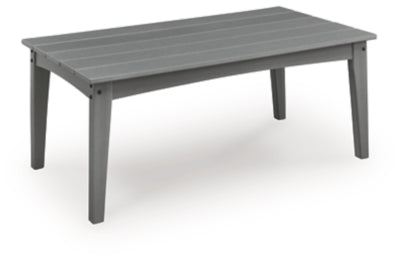 Ashley Lone View Bay Gray Outdoor Coffee Table