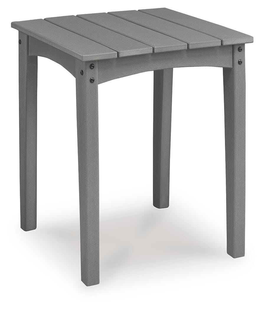 Ashley Lone View Bay Gray Outdoor End Table