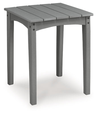 Ashley Lone View Bay Gray Outdoor End Table