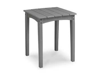 Ashley Lone View Bay Gray Outdoor End Table