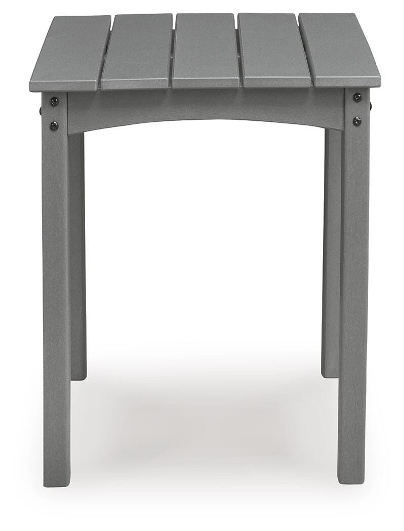 Ashley Lone View Bay Gray Outdoor End Table