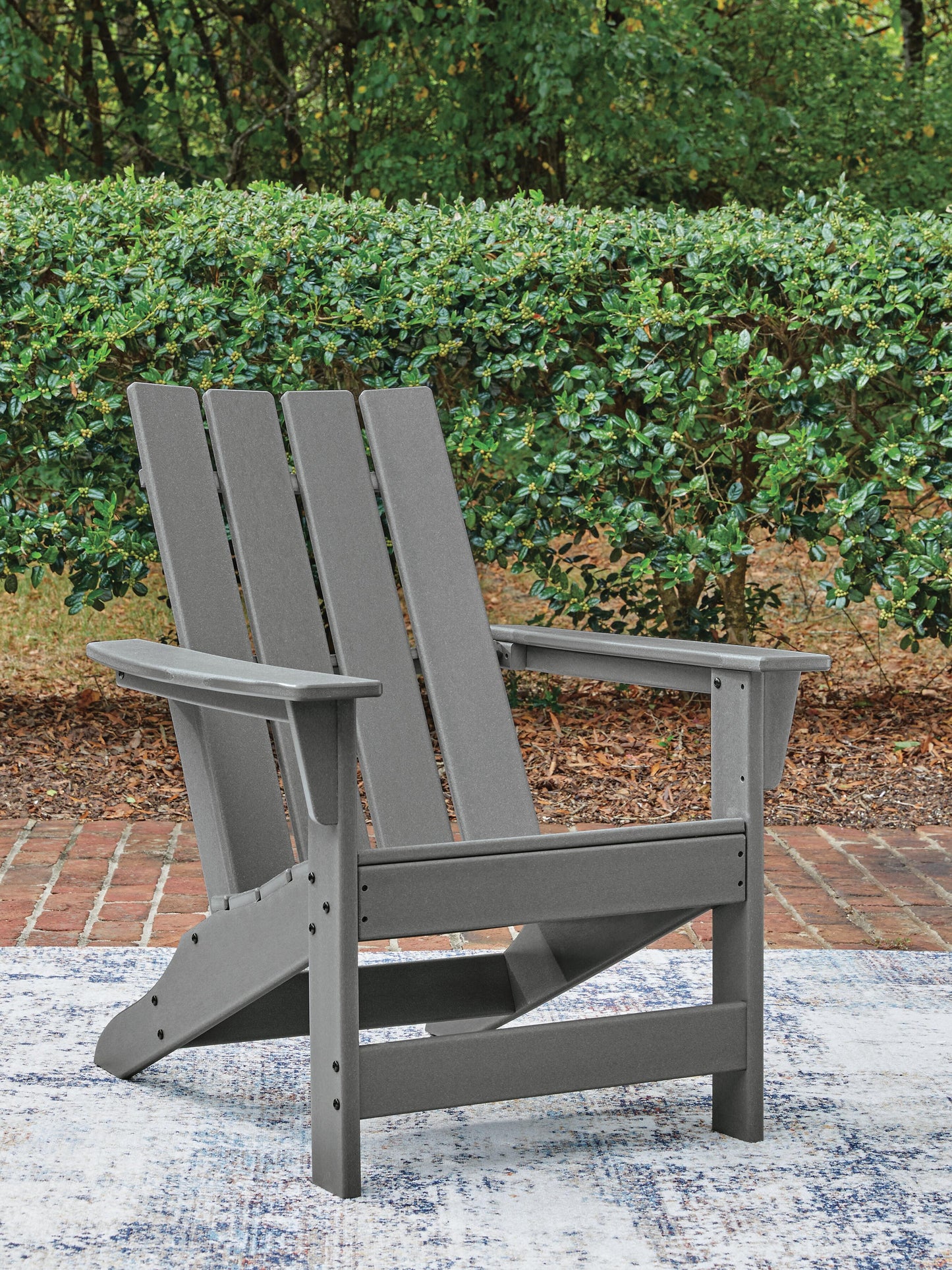 Ashley Lone View Bay Gray Adirondack Chair