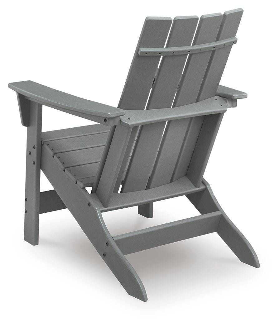 Ashley Lone View Bay Gray Adirondack Chair