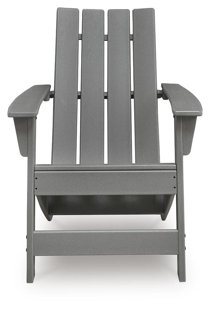 Ashley Lone View Bay Gray Adirondack Chair