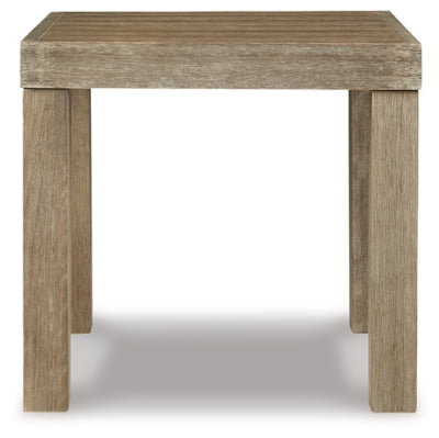 Ashley Silo Point Brown Outdoor End Table
