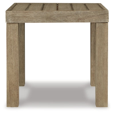 Ashley Silo Point Brown Outdoor End Table