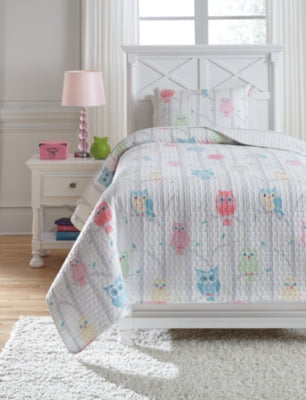 Ashley Letty Pink Table Lamp
