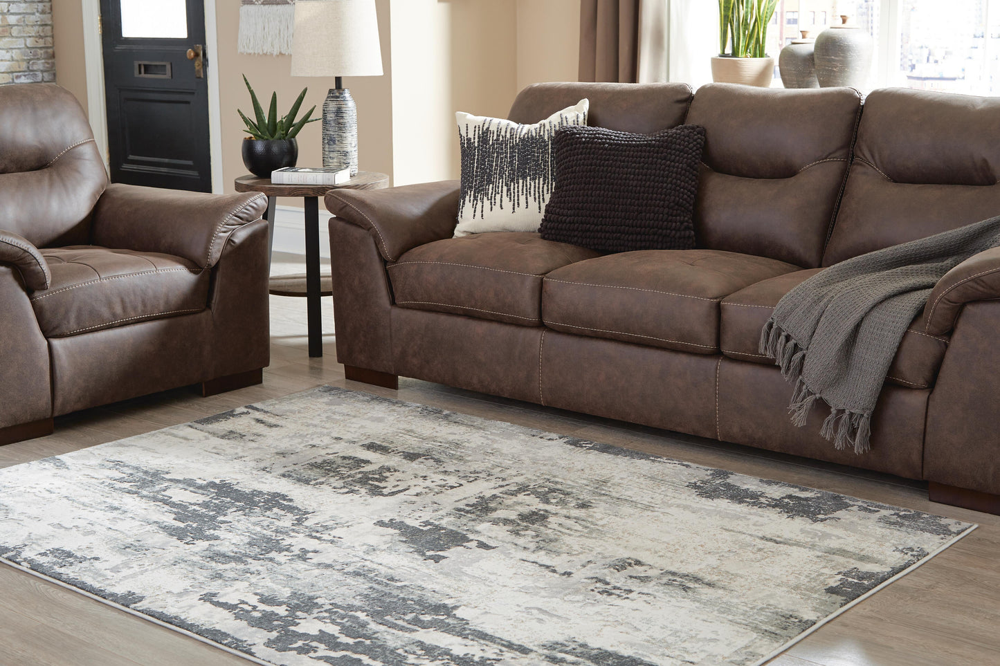 Ashley Mazatl Multi 5'3" x 7'3" Rug